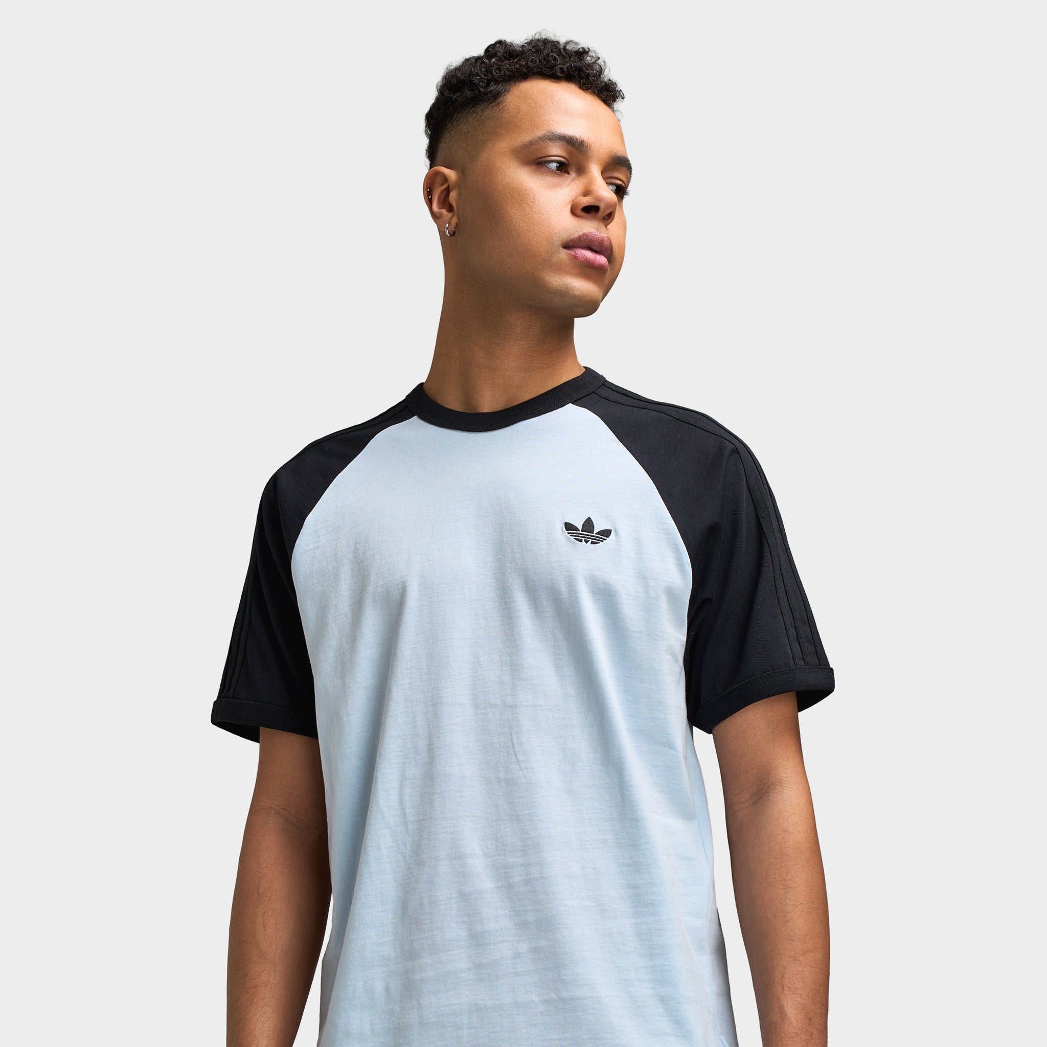 adidas 3 Stripes Tee / Crystal Sky – JD Sports