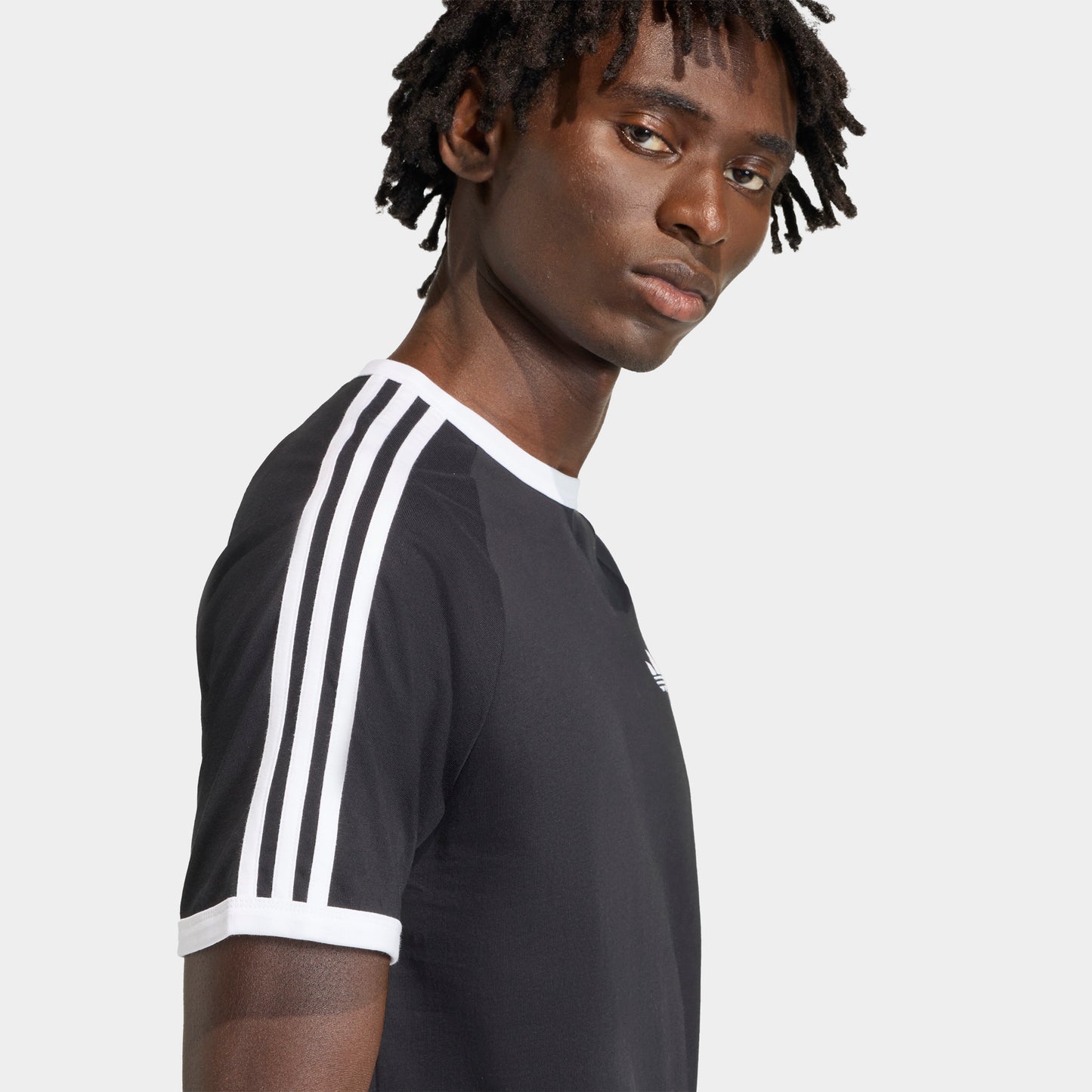 adidas 3 Stripes T-Shirt / Black