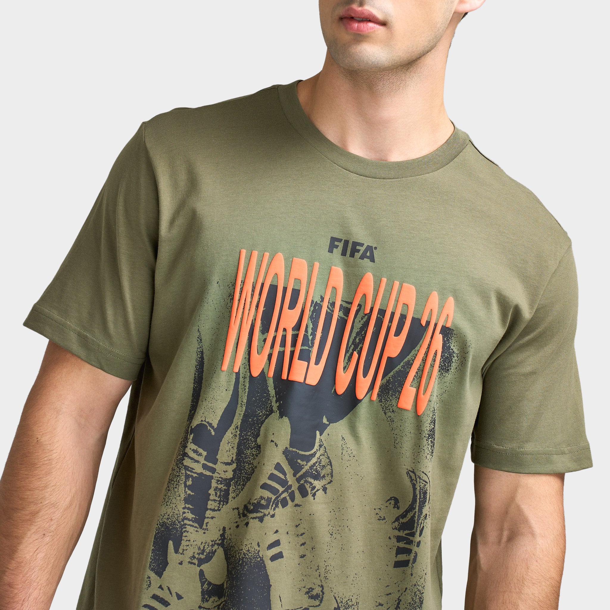 adidas M World Cup Tour T-Shirt 1 / Olive Strata – JD Sports