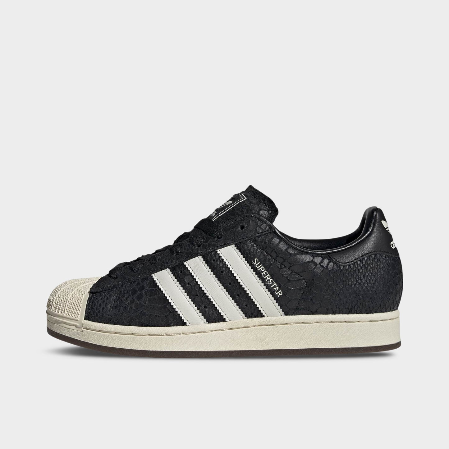 adidas Superstar Noir Carbone / Blanc - Blanc Crème