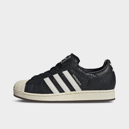 adidas Superstar Noir Carbone / Blanc - Blanc Crème