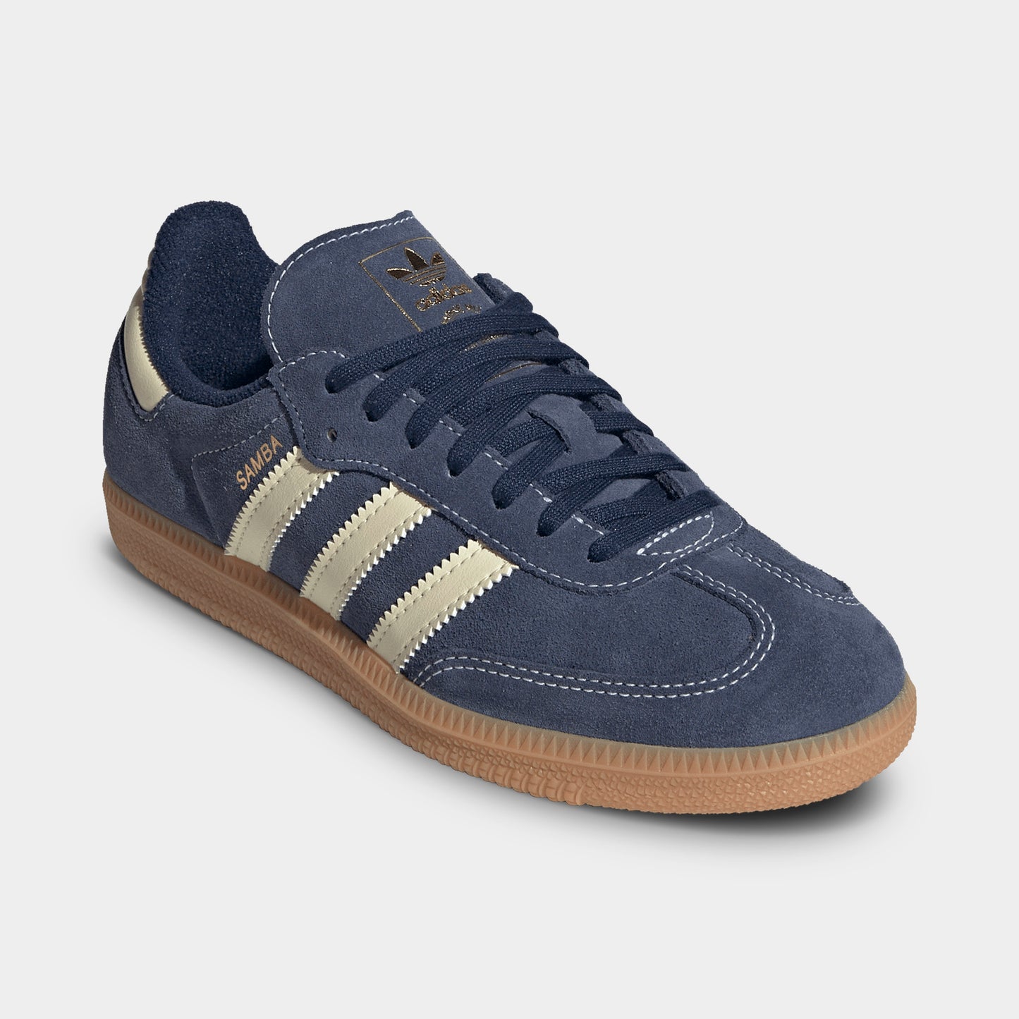 adidas Juniors' Samba Night Indigo / Warm Vanilla - Gum