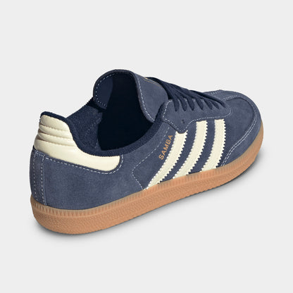 adidas Juniors' Samba Night Indigo / Warm Vanilla - Gum