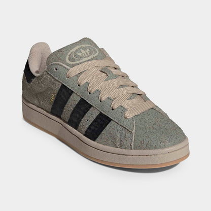 adidas Campus Silver Pebble / Core Black - Stone Khaki