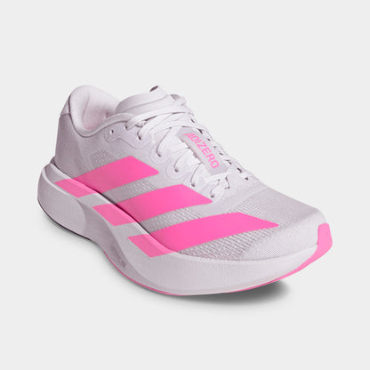 adidas Juniors' Adizero Evo SL Dash Grey / Lucid Pink - Black