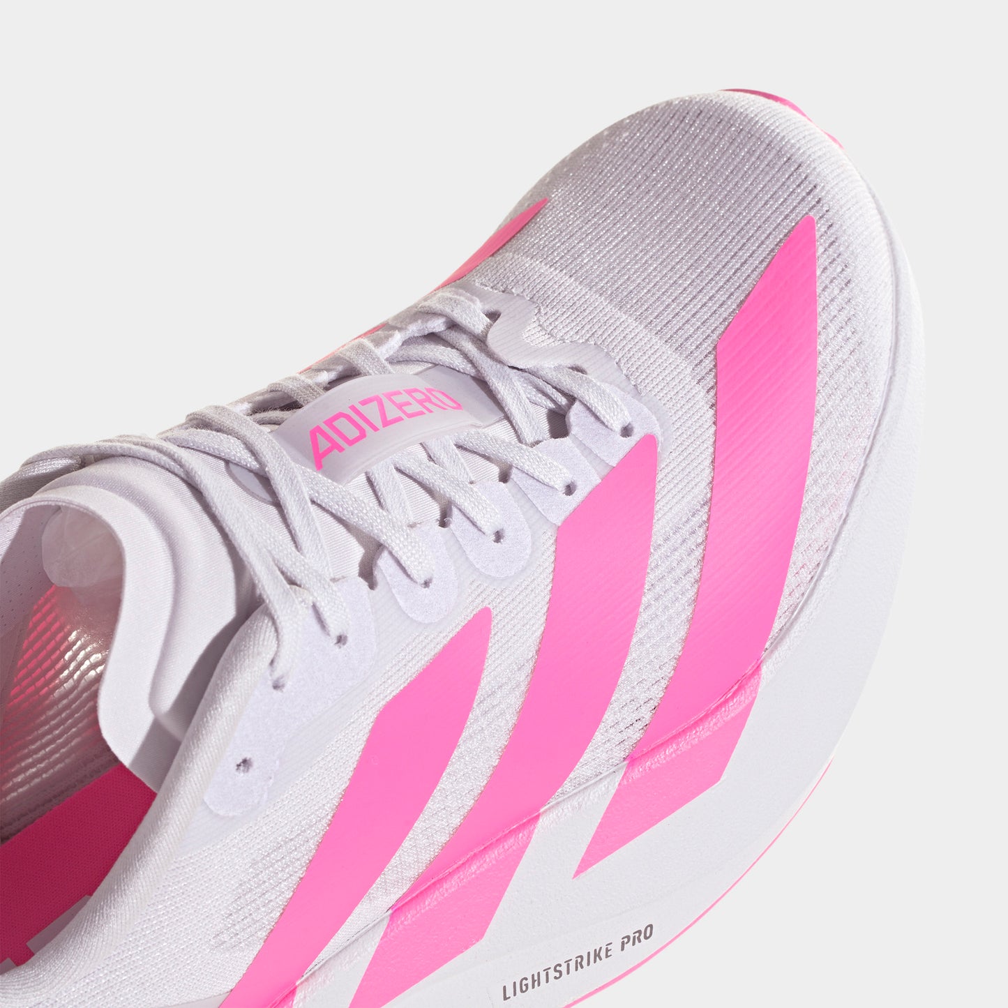 adidas Juniors' Adizero Evo SL Dash Grey / Lucid Pink - Black