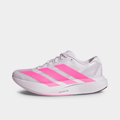 adidas Juniors' Adizero Evo SL Dash Grey / Lucid Pink - Black