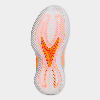 adidas Juniors' Anthony Edwards 2 Lucid Orange / Silver Metallic - Grey