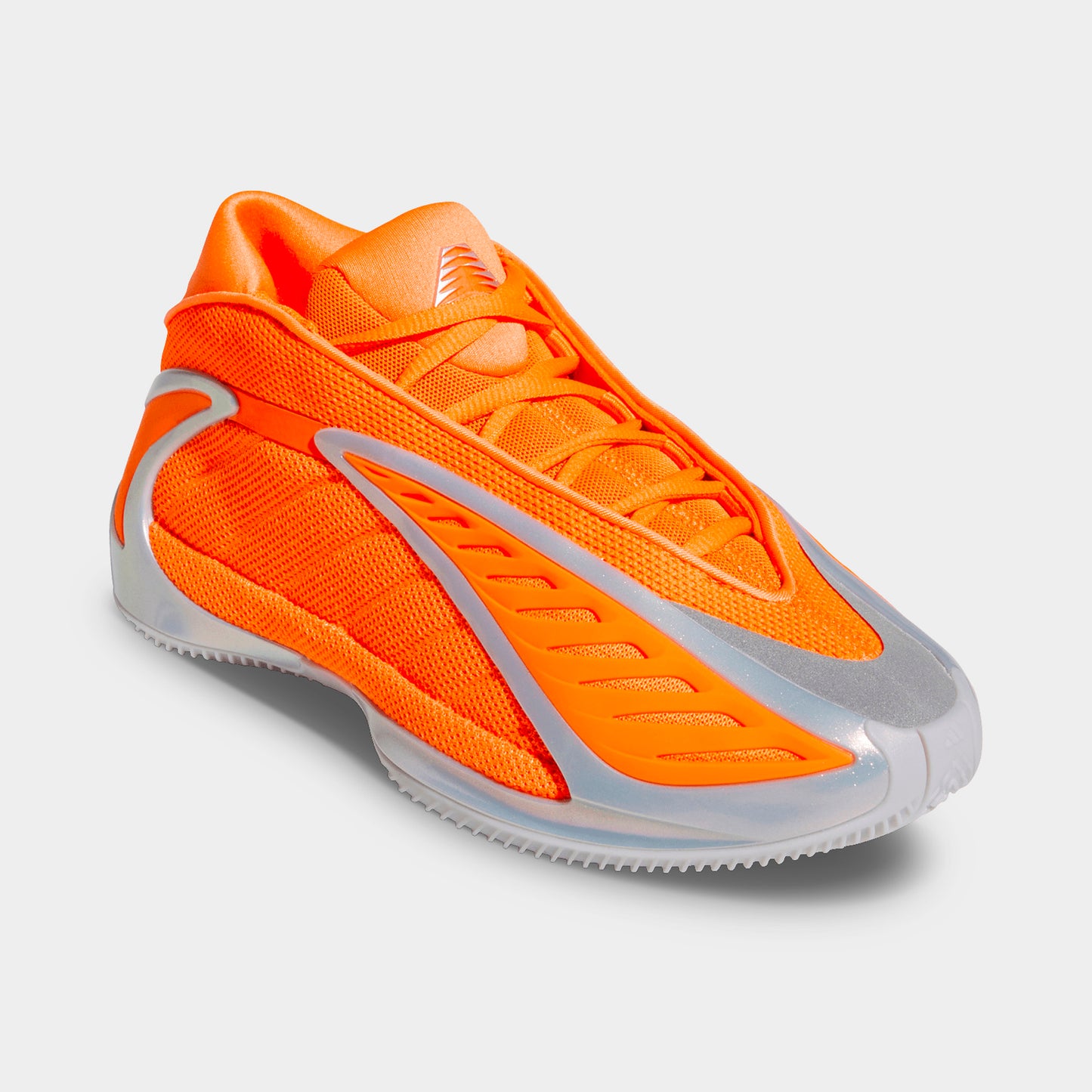 adidas Juniors' Anthony Edwards 2 Lucid Orange / Silver Metallic - Grey