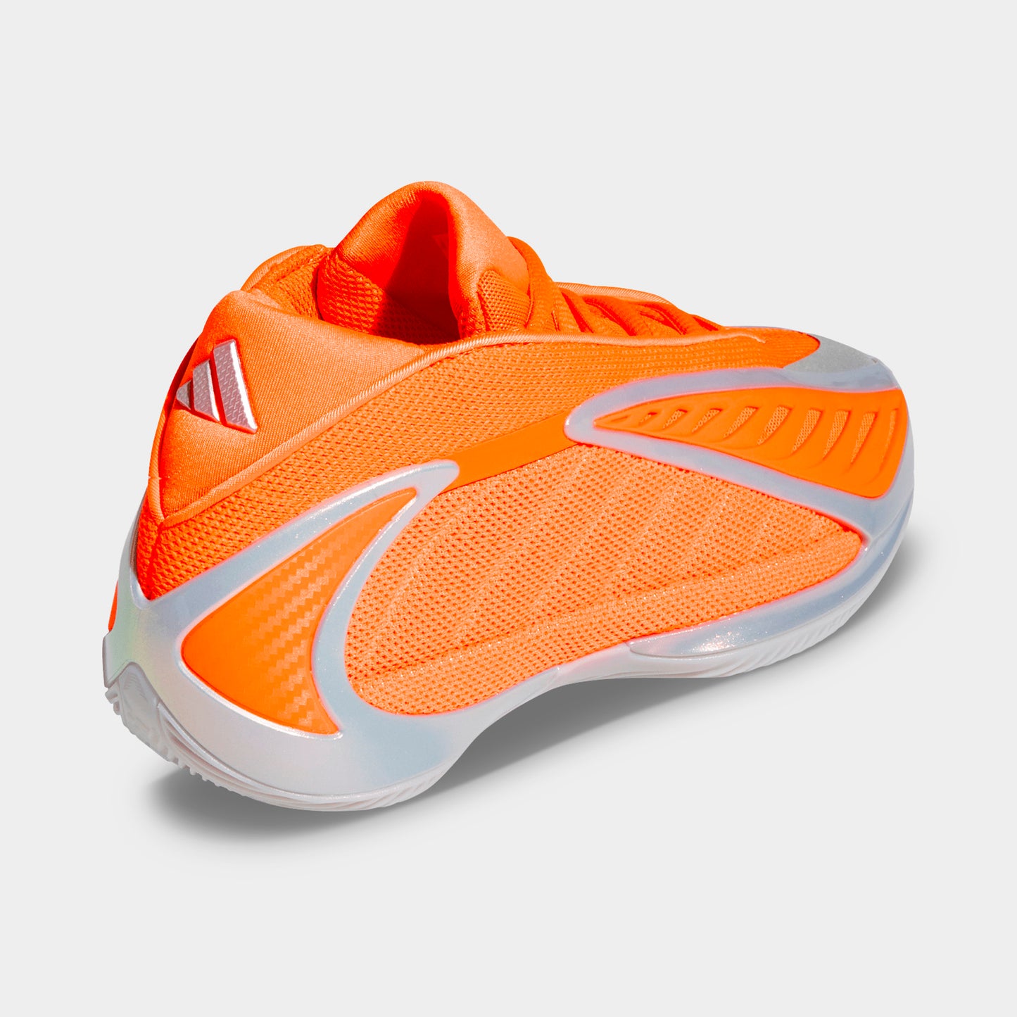 adidas Juniors' Anthony Edwards 2 Lucid Orange / Silver Metallic - Grey