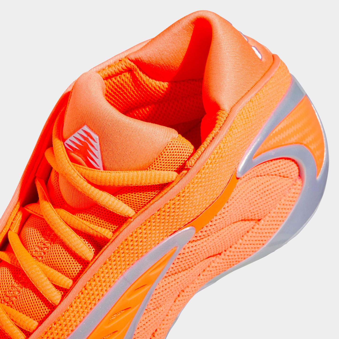 adidas Juniors' Anthony Edwards 2 Lucid Orange / Silver Metallic - Grey