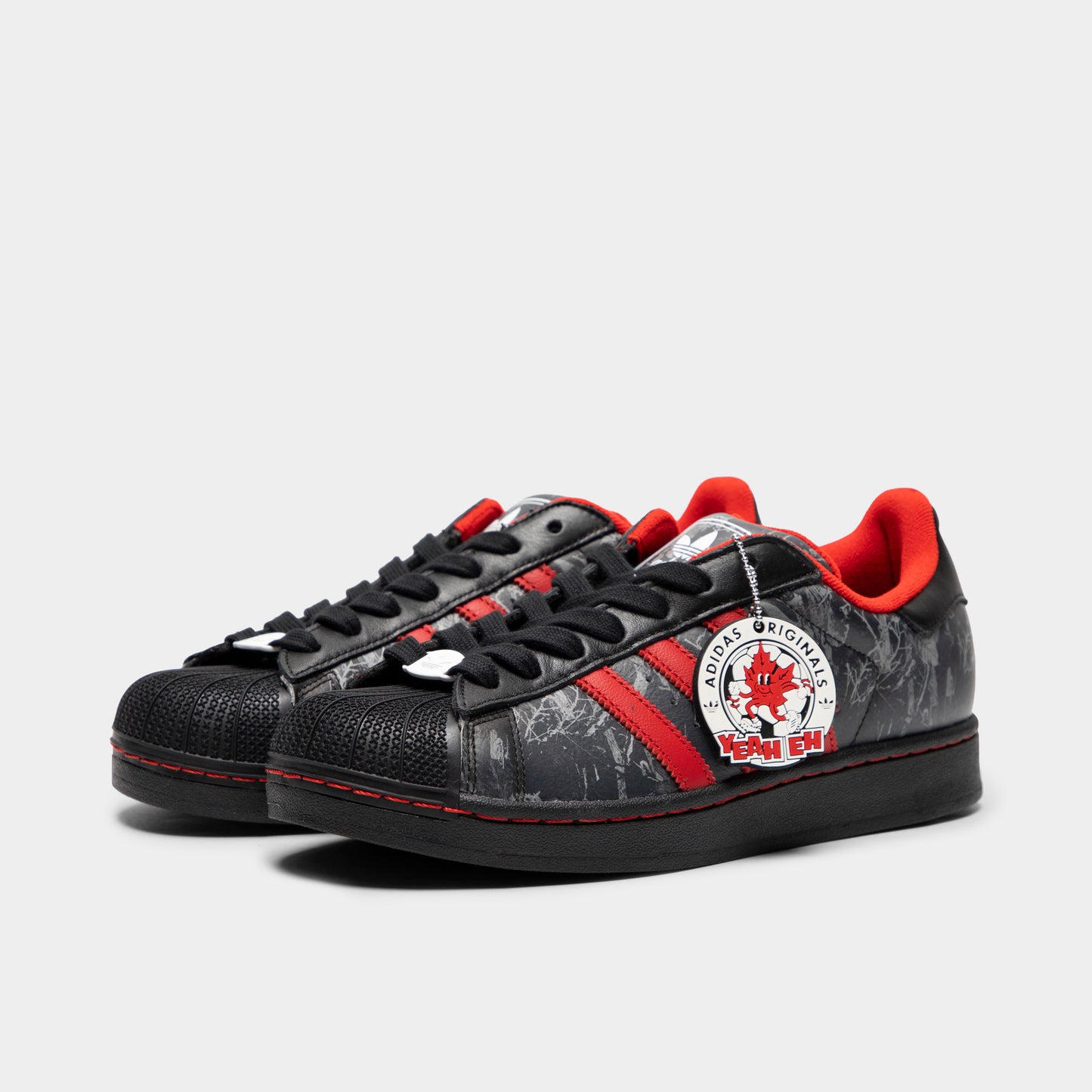 adidas Superstar II WC Core Black / Red - Core Black