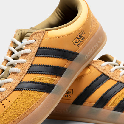 adidas Bad Bunny Gazelle Solar Gold / Black - Gum