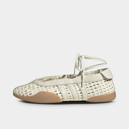 adidas Originals Femme Taekwondo Mei Ballerines / Blanc crème