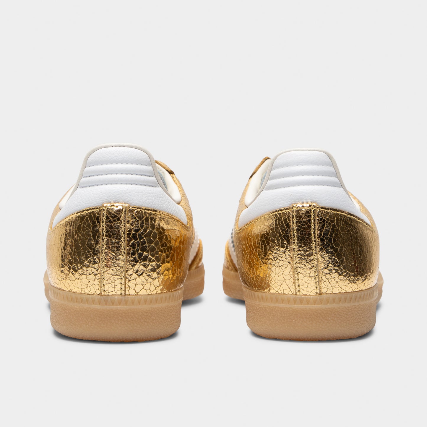 adidas Women's Samba OG Gold Metallic / White - Core White