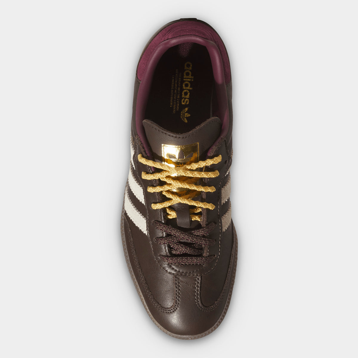adidas Originals Femme Samba OG Brun / Vanille Chaude
