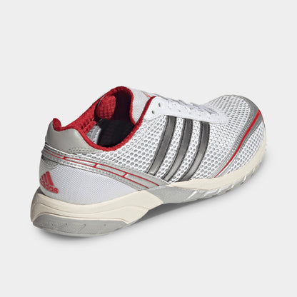 adidas Femmes Adizero Adios OG Argent Métallique / Noir - Better Scarlet