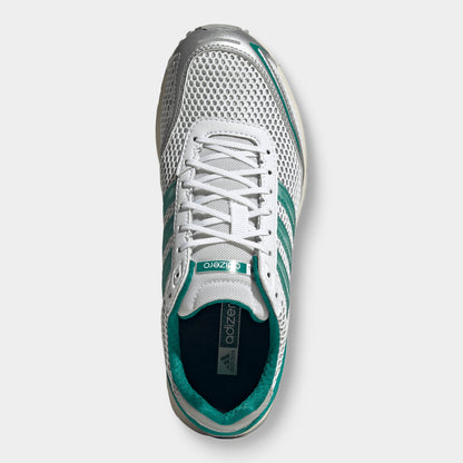 adidas Women's Adizero Adios OG Silver Metallic / Black - Power Green