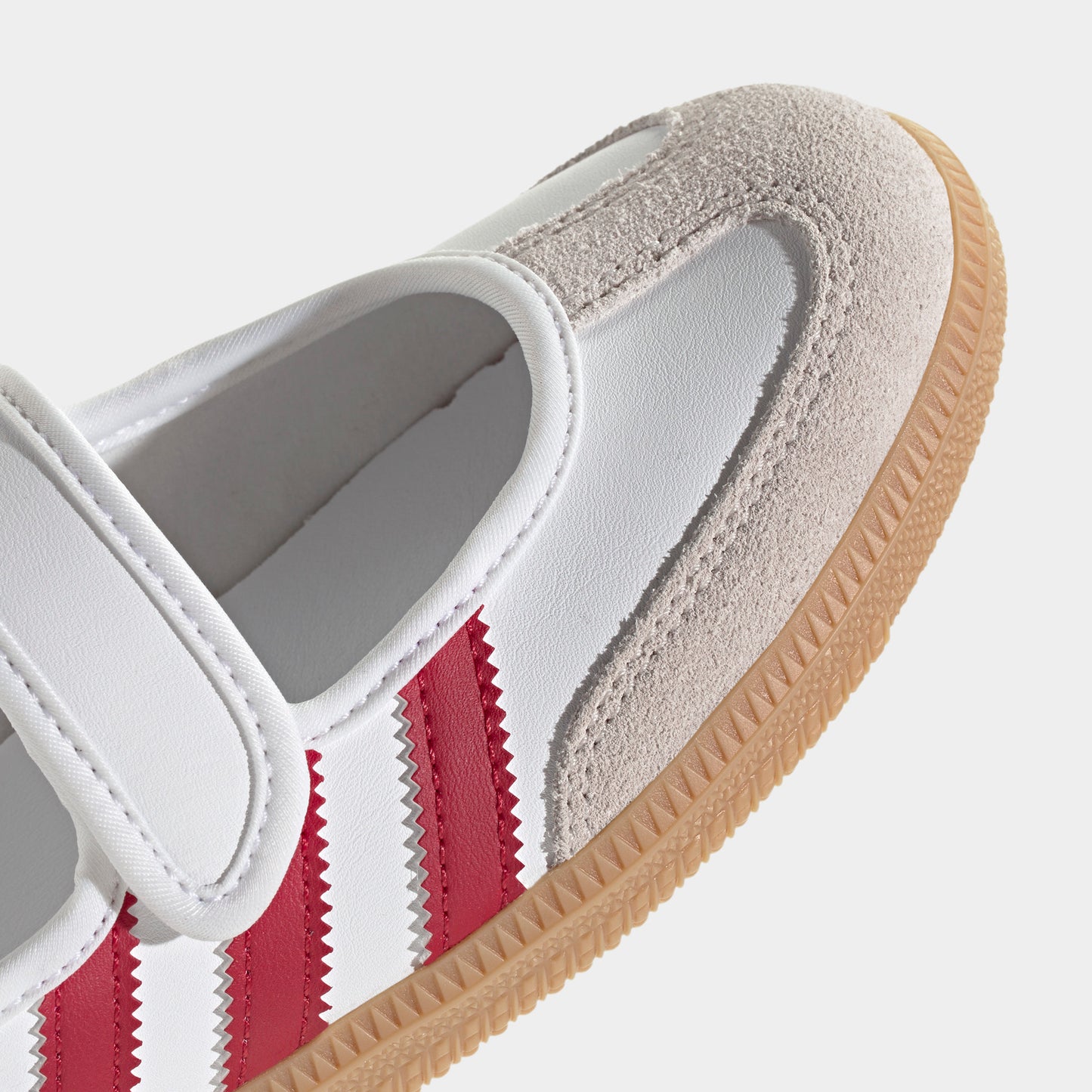 adidas Junior Girls' Samba Jane White / Team Victory Red - Gum