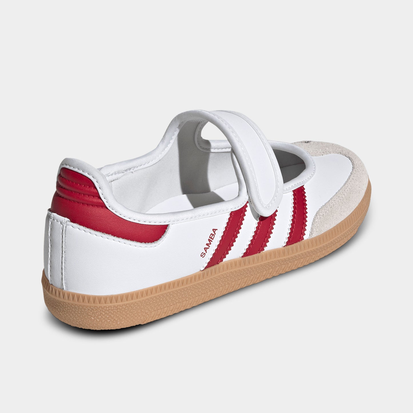 adidas Junior Girls' Samba Jane White / Team Victory Red - Gum