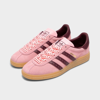 adidas Women's Muenchen Pink Spark / Shadow Red - Gum