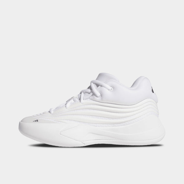 dami♡ adidas Juniors' Dame X White / Zero Metallic - Silver Metallic