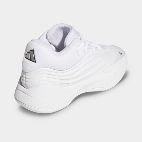 adidas Juniors' Dame X White / Zero Metallic - Silver Metallic