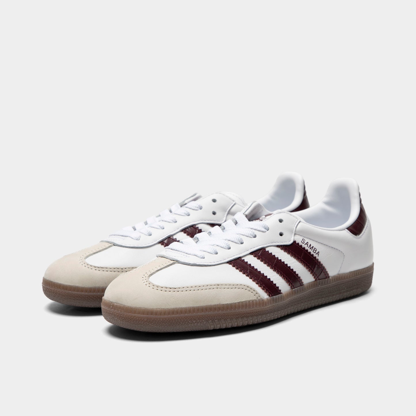 adidas Samba Femme Blanc / Café Métallisé - Gomme