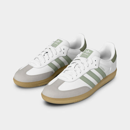 adidas Originals Femme Samba OG Blanc / Vert Halo - Vert Tente