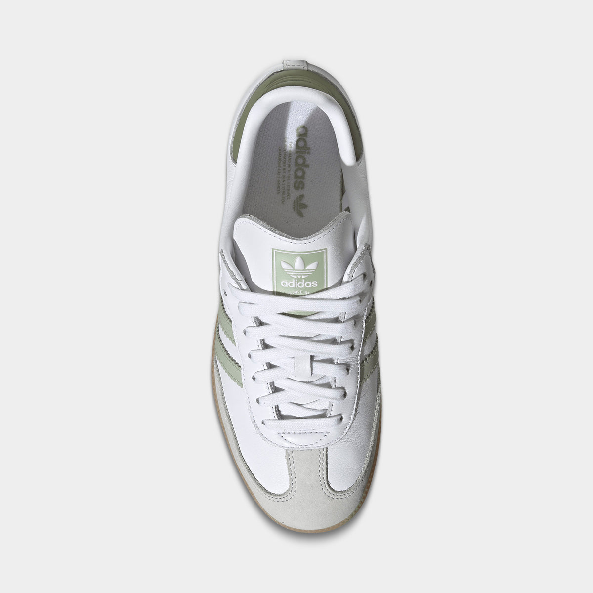 adidas Originals Femme Samba OG Blanc / Vert Halo - Vert Tente