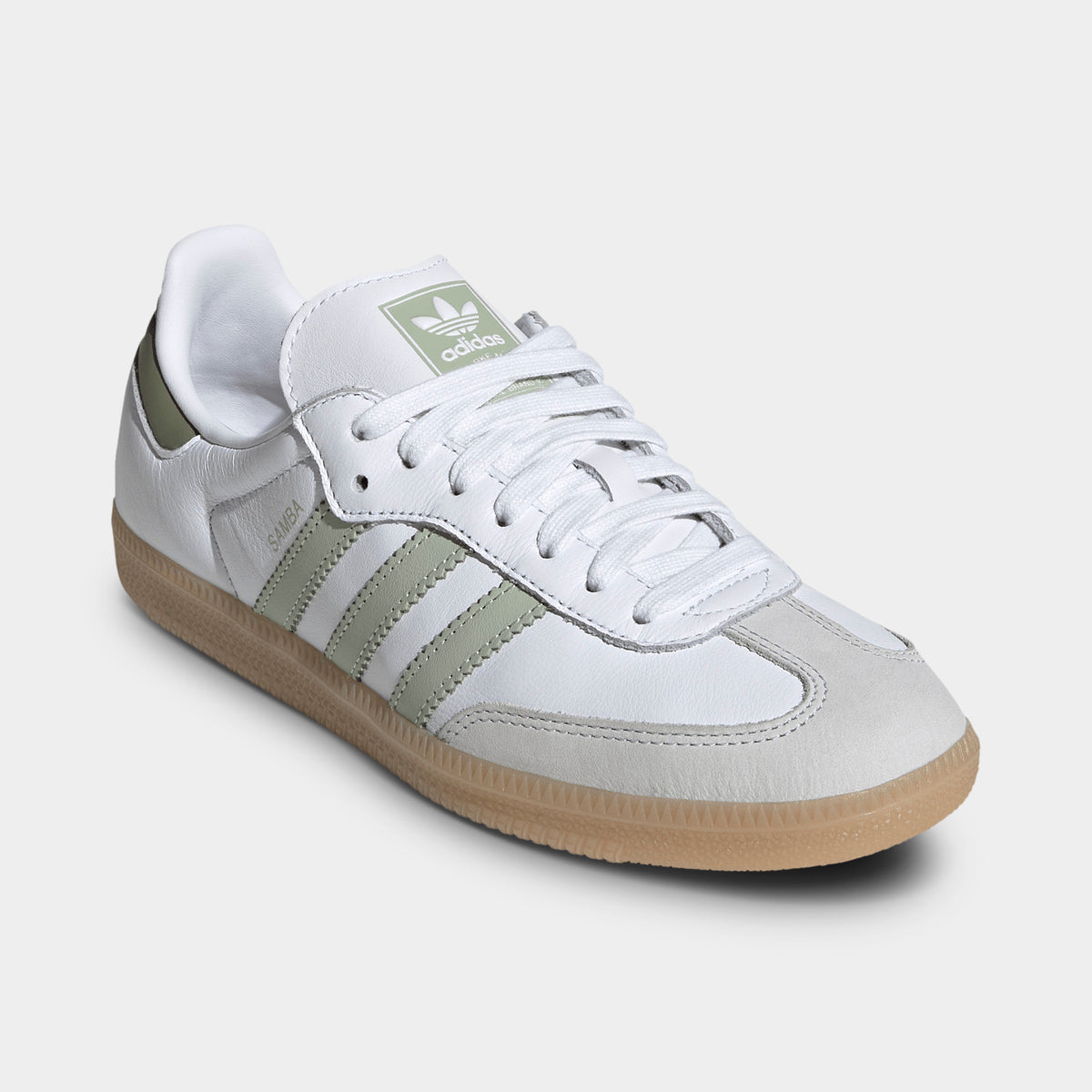 adidas Originals Femme Samba OG Blanc / Vert Halo - Vert Tente