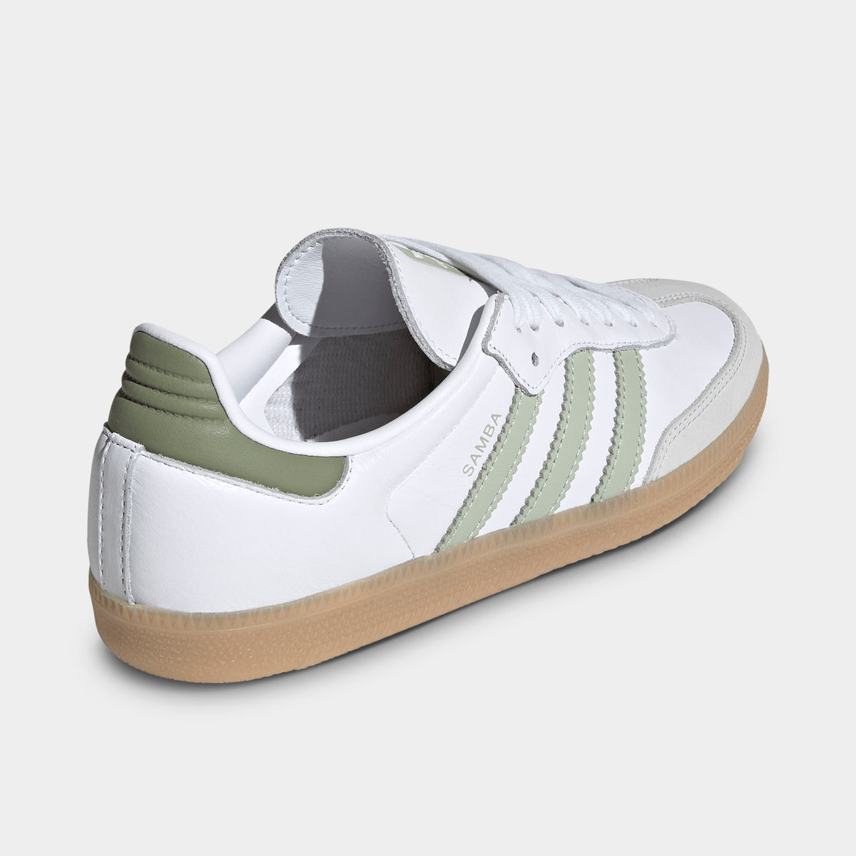 adidas Originals Femme Samba OG Blanc / Vert Halo - Vert Tente