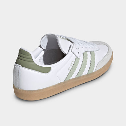 adidas Originals Femme Samba OG Blanc / Vert Halo - Vert Tente