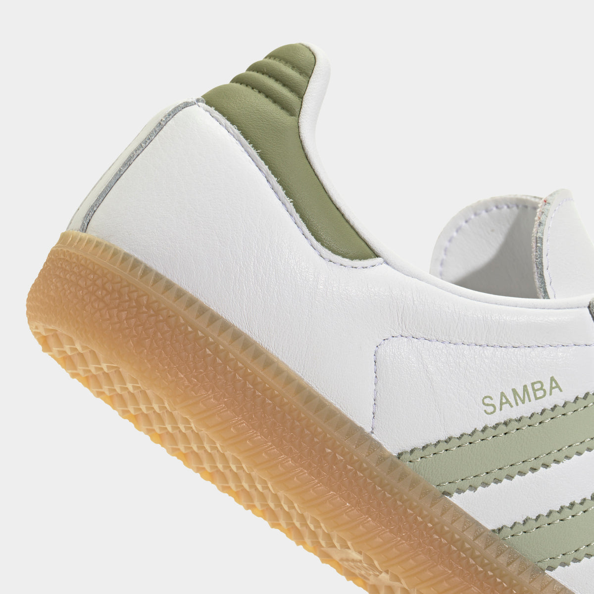 adidas Originals Femme Samba OG Blanc / Vert Halo - Vert Tente