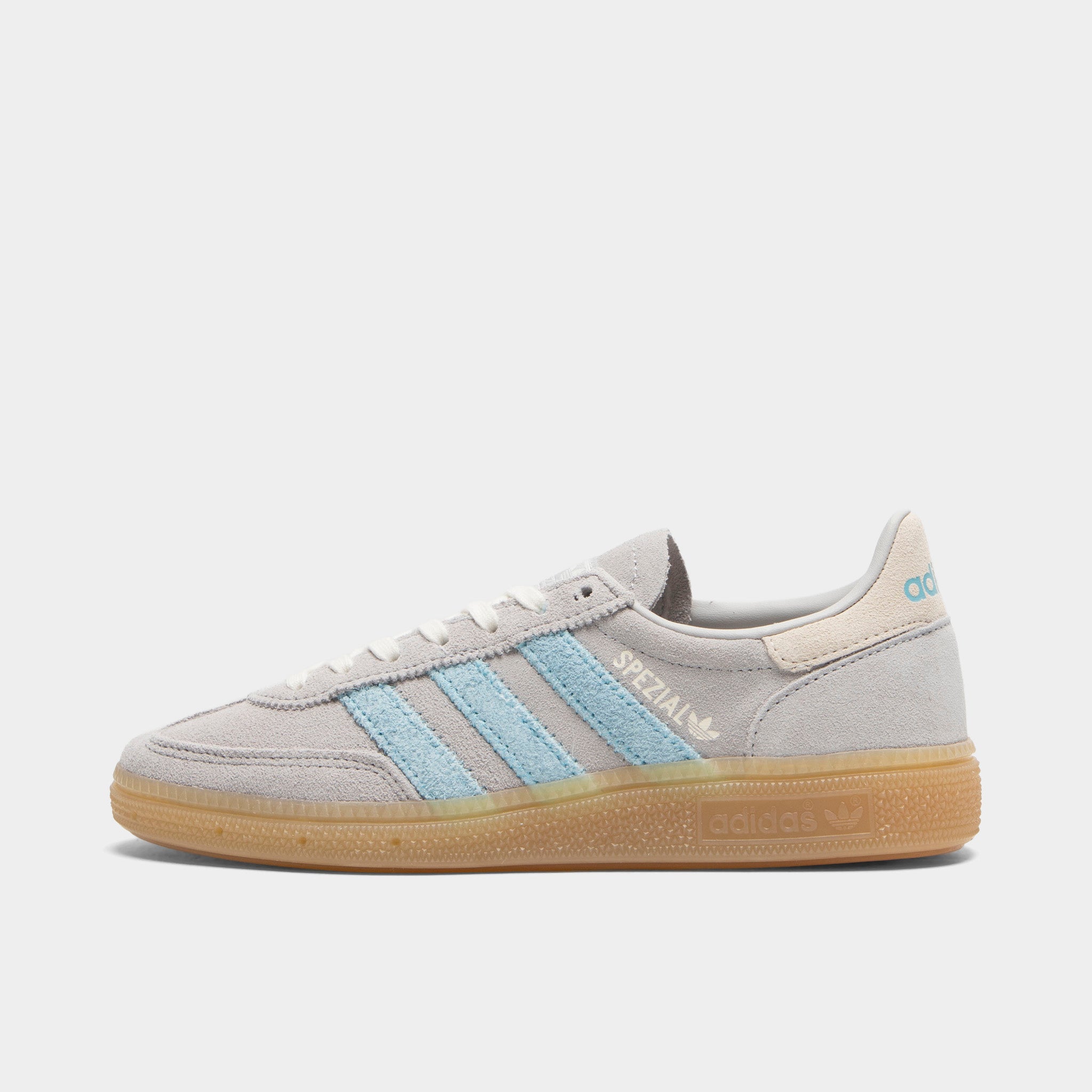 adidas Juniors' Handball Spezial Grey / Icey Blue - Gum – JD Sports