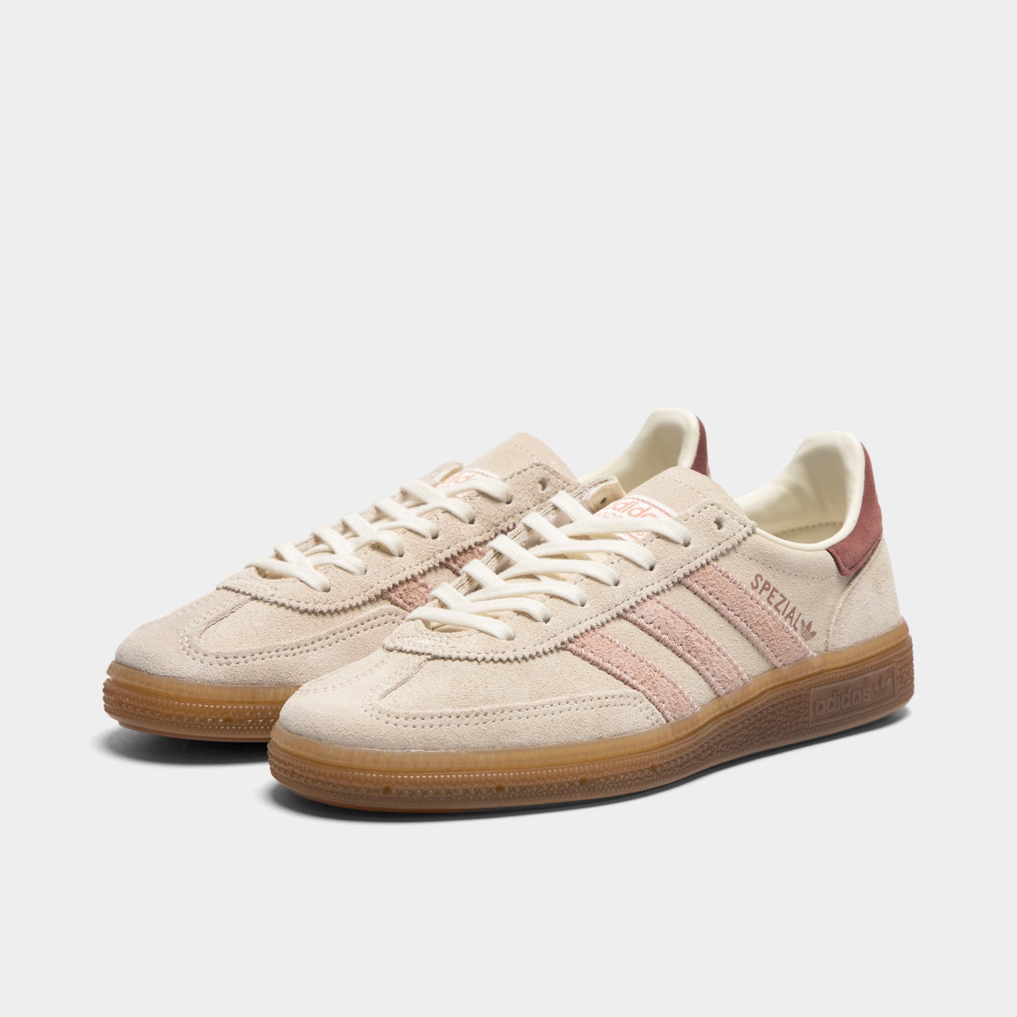 adidas Juniors' Handball Spezial Off White / Blush Pink - Gum – JD