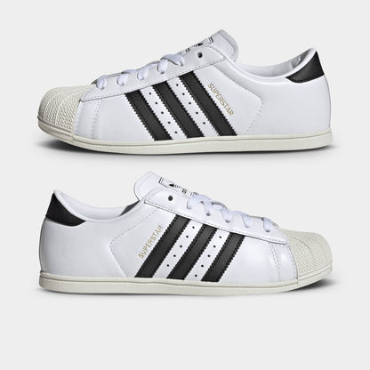 adidas Femme Superstar Lo Pro Blanc / Noir - Or Métallique