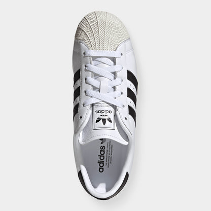 adidas Femme Superstar Lo Pro Blanc / Noir - Or Métallique