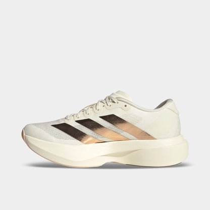 adidas Women's Adizero Evo SL Off White / Light Copper Metallic - Blush Pink