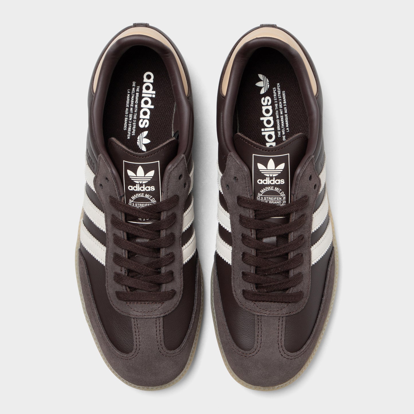 adidas Samba Aurora Coffee / Core White - Magic Beige