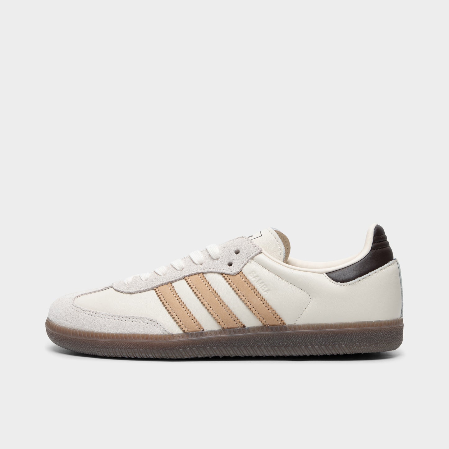 adidas Samba Core White / Magic Beige - Aurora Coffee