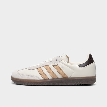 adidas Samba Core White / Magic Beige - Aurora Coffee