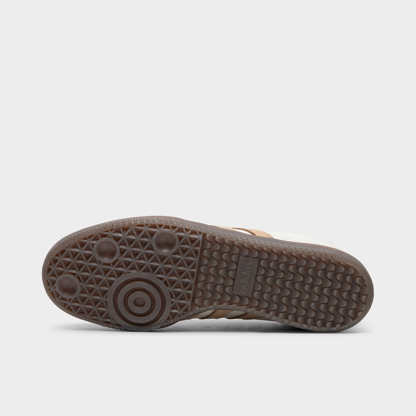 adidas Samba Core White / Magic Beige - Aurora Coffee