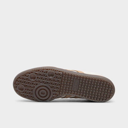 adidas Samba Core White / Magic Beige - Aurora Coffee