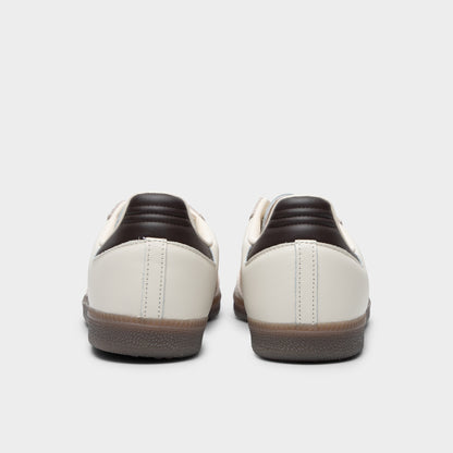 adidas Samba Core White / Magic Beige - Aurora Coffee