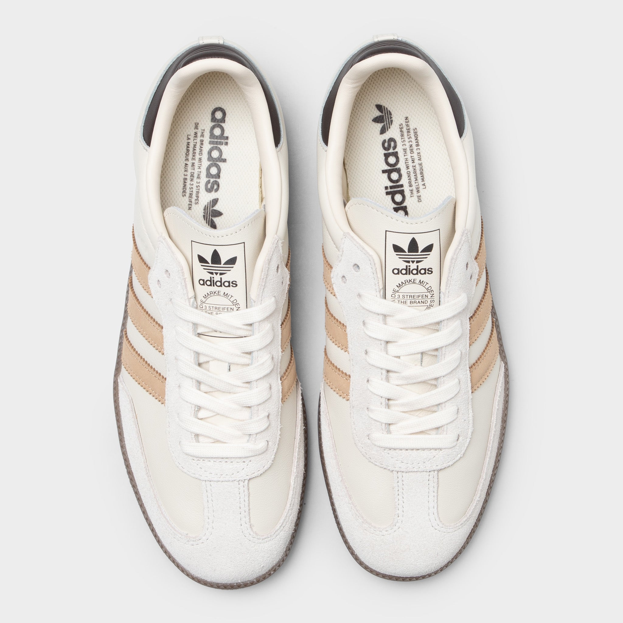 adidas Samba Core White / Magic Beige - Aurora Coffee – JD Sports