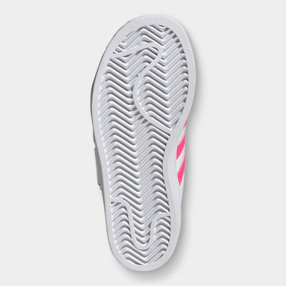 adidas Children's Care Bears Superstar LED Lights Comfort Closure White / Lucid Pink - Bliss Pink