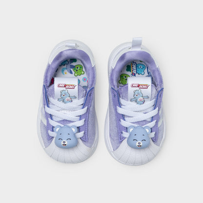 adidas Bébés Care Bears Superstar Quickon Violet clair / Blanc - Noir de base