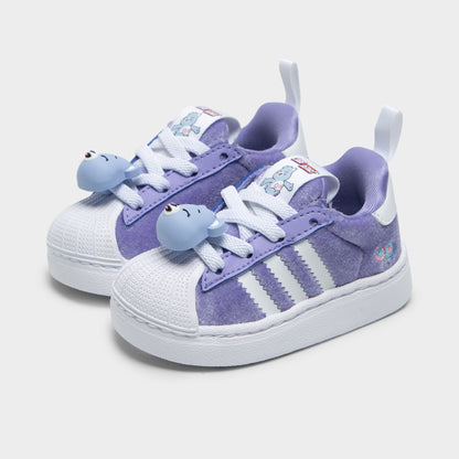 adidas Bébés Care Bears Superstar Quickon Violet clair / Blanc - Noir de base