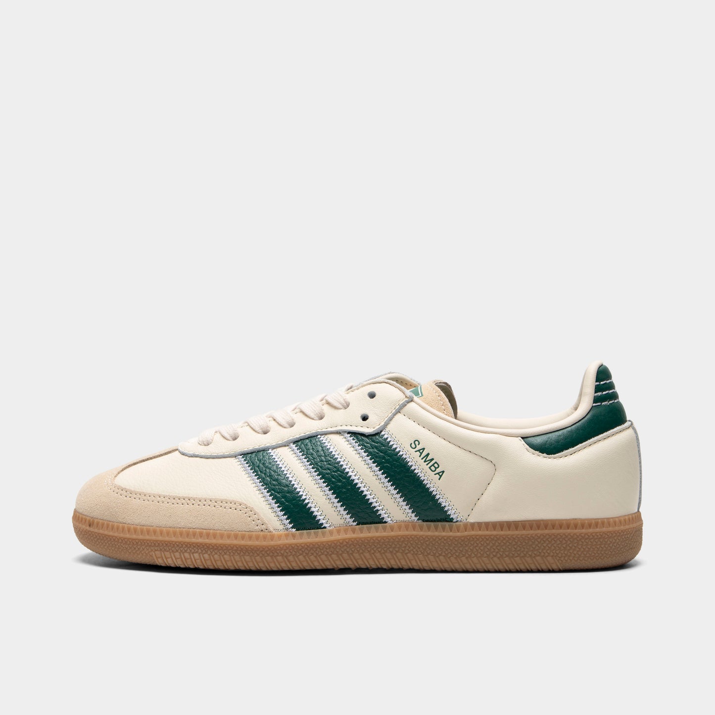adidas Samba OG Crème / Vert Universitaire - Gomme4